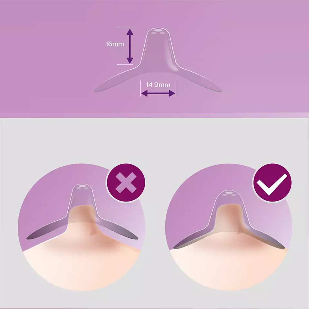 Nipple Shield 15mm, 2-pack