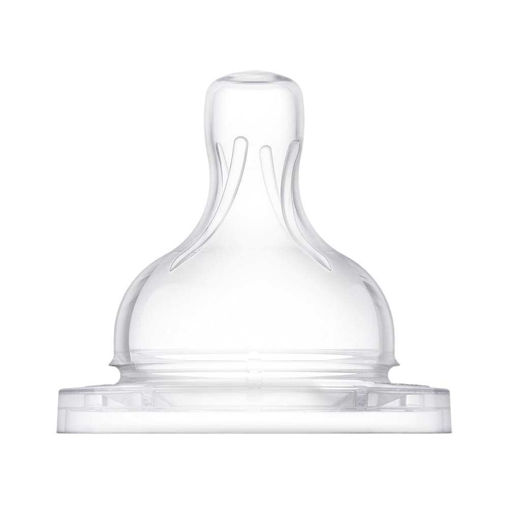 6m+ Anti-Colic Flow 4 Nipples, 2-pack