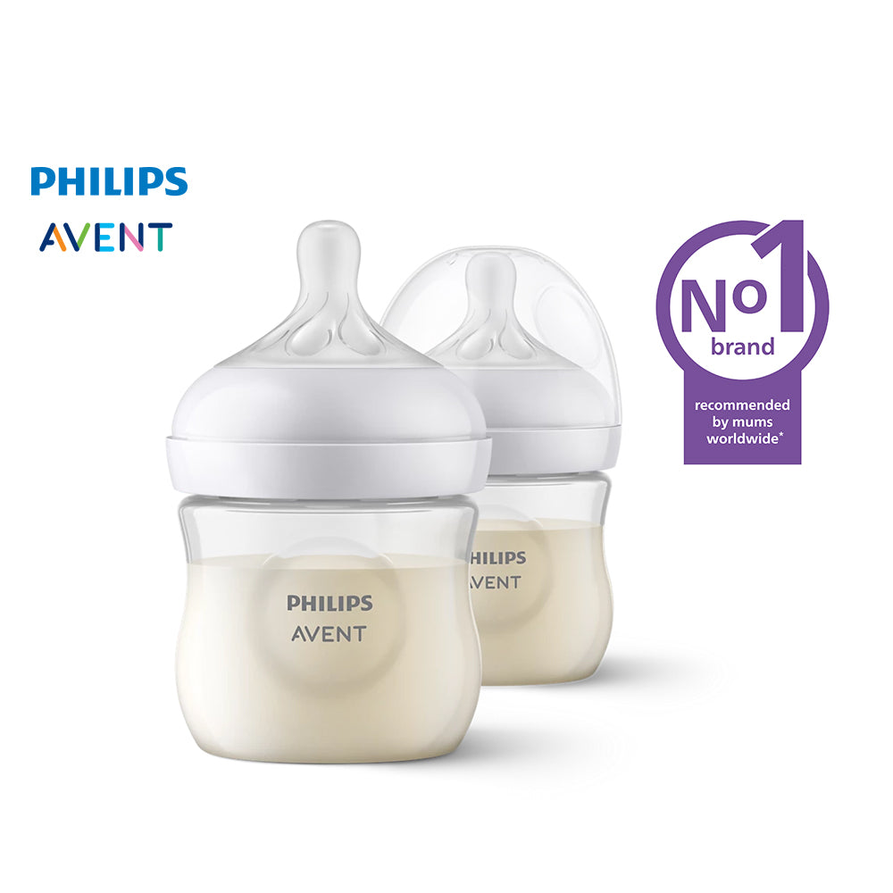 4oz Natural Response Baby Bottle, 2-pack