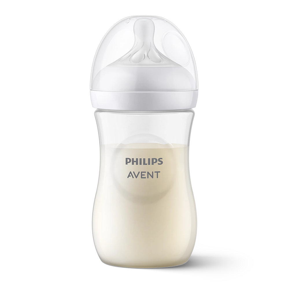 9oz Natural Response Baby Bottle Pink