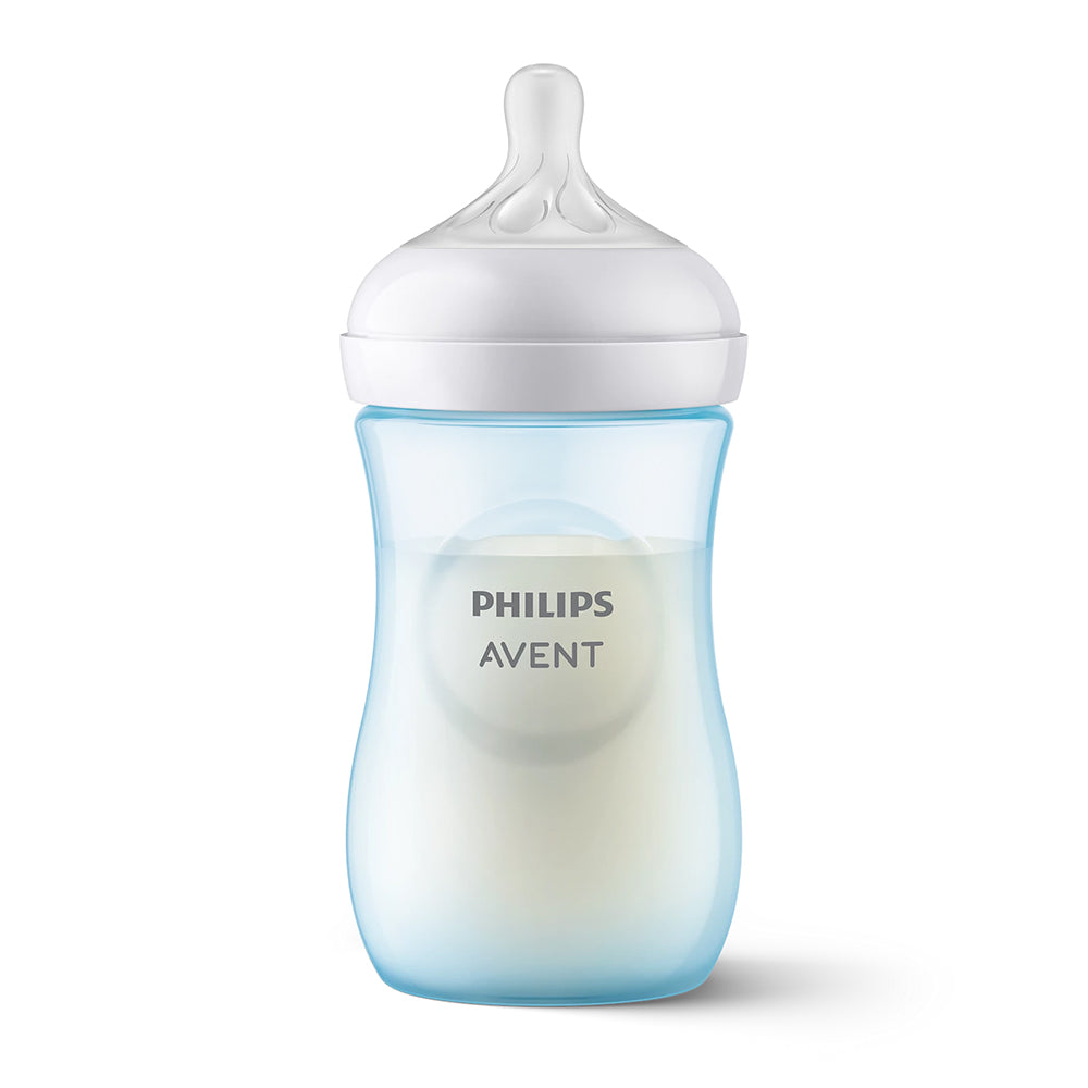 9oz Natural Response Baby Bottle Blue