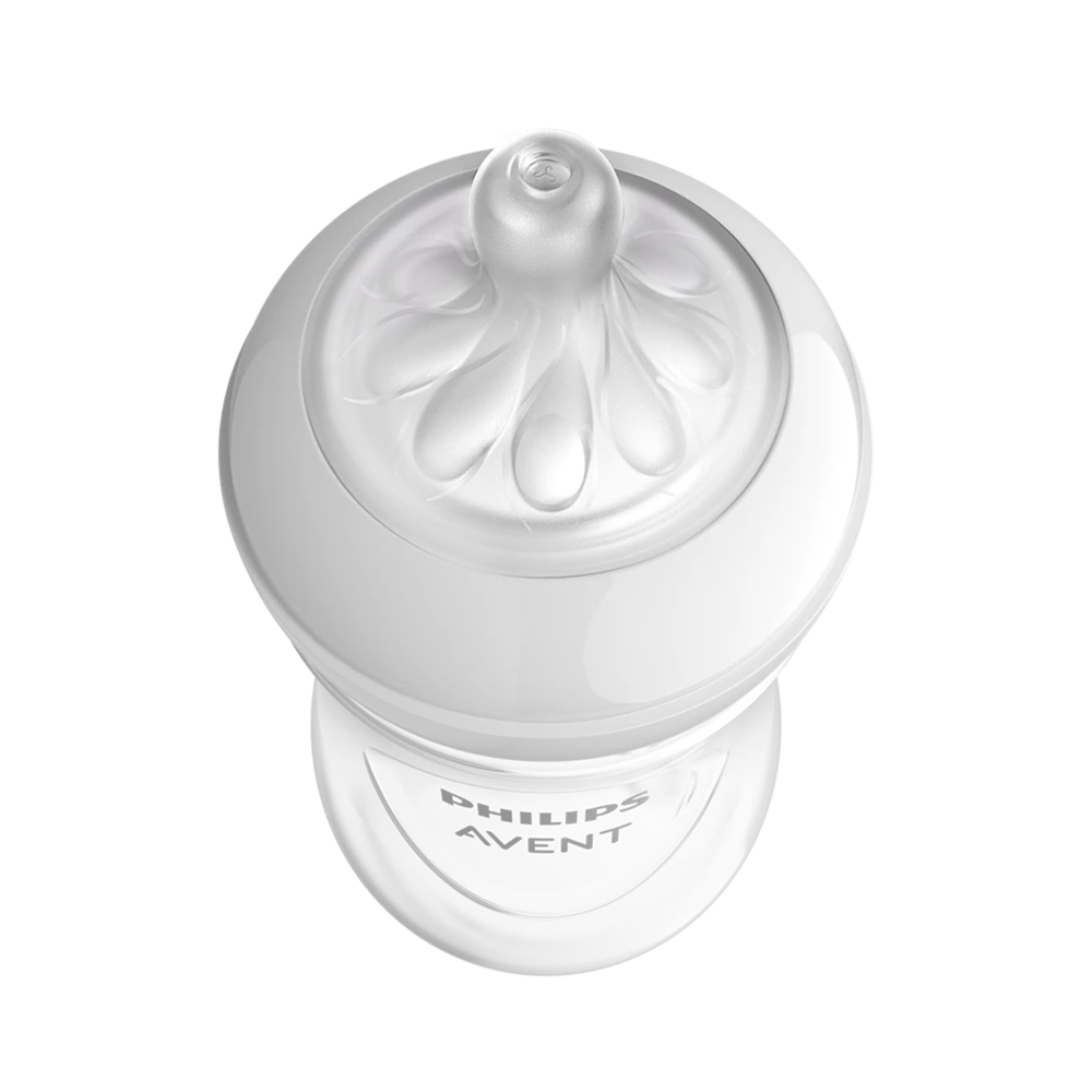 1m+ Natural Response Flow 3 Nipples, 2-pack