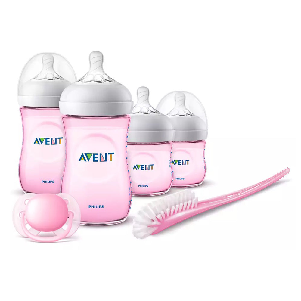 Natural Newborn Starter Set Pink