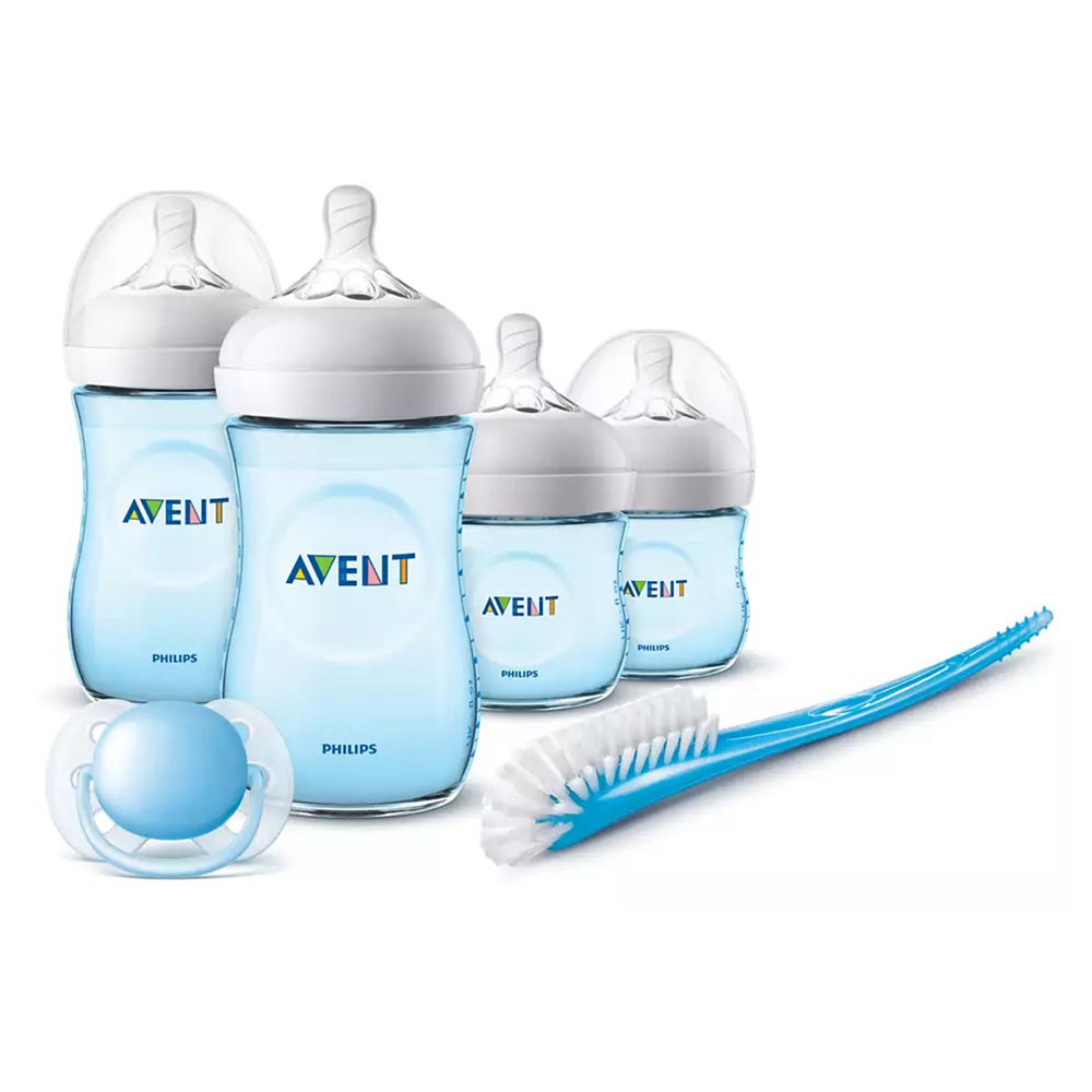 Natural Newborn Starter Set Blue