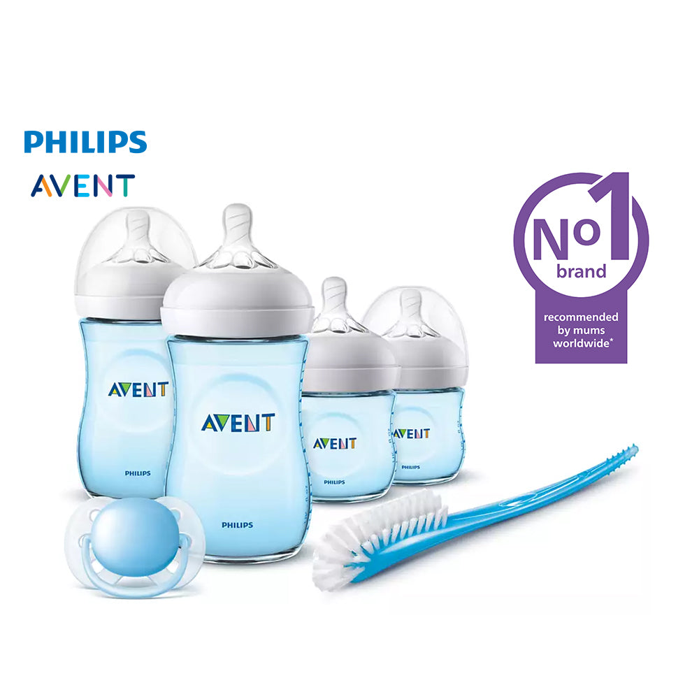 Natural Newborn Starter Set Blue