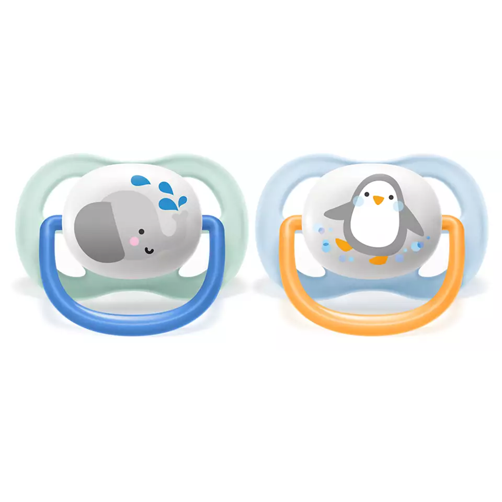0-6m Ultra Air Pacifier, 2-pack
