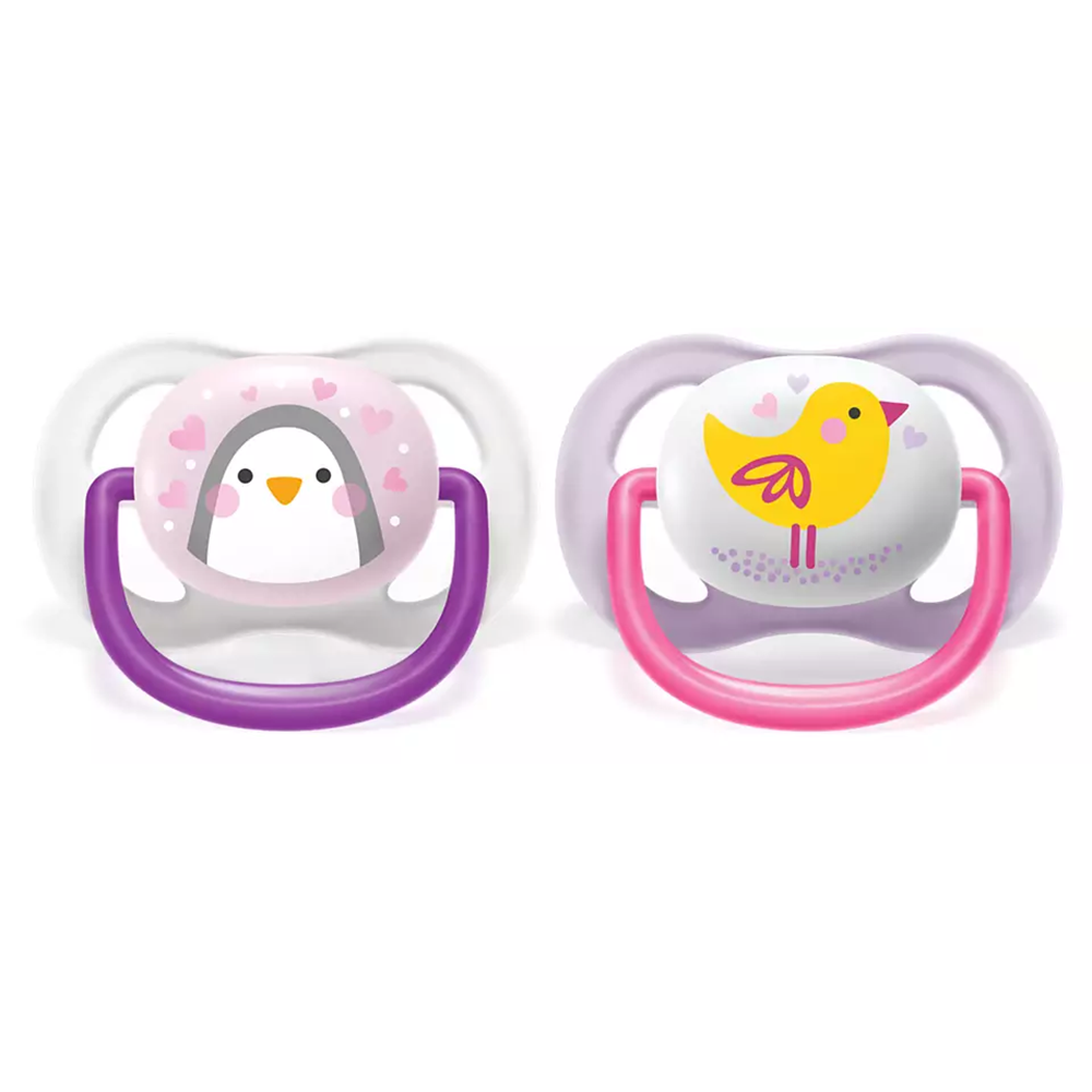 0-6m Ultra Air Pacifier, 2-pack