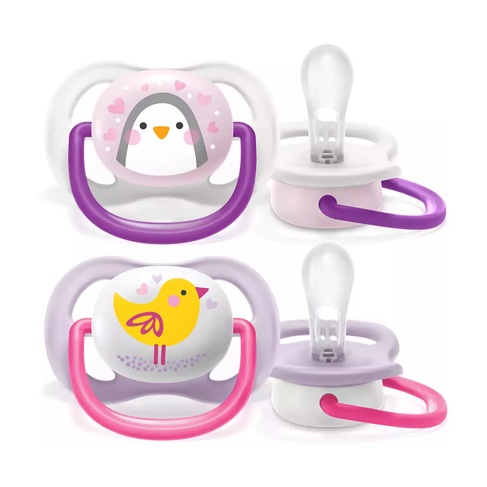 0-6m Ultra Air Pacifier, 2-pack