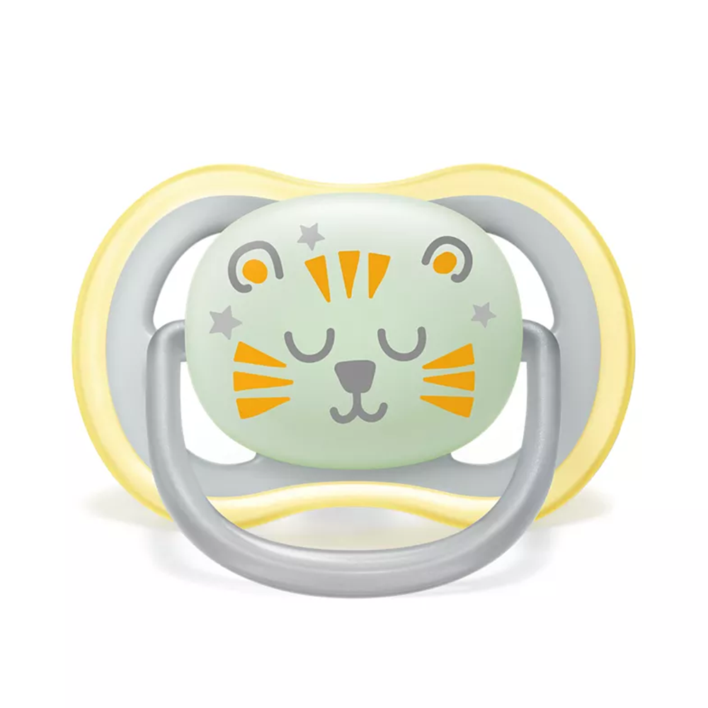 18m+ Glow in the Dark Ultra Air Night Time Pacifier, 2-pack