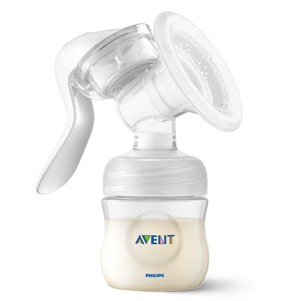 Manual Breast Pump with Bottle