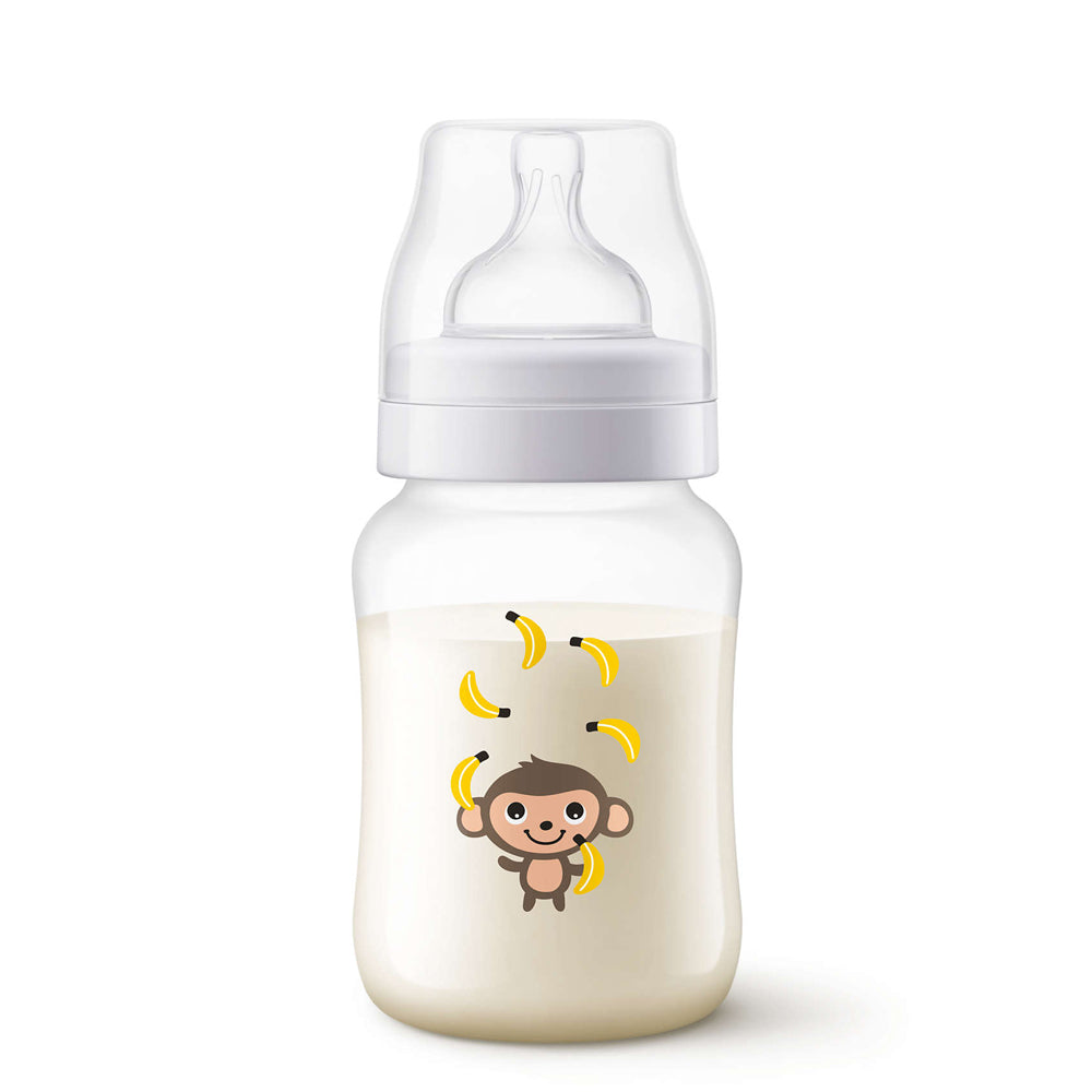 9oz Anti-colic Baby Bottle Monkey