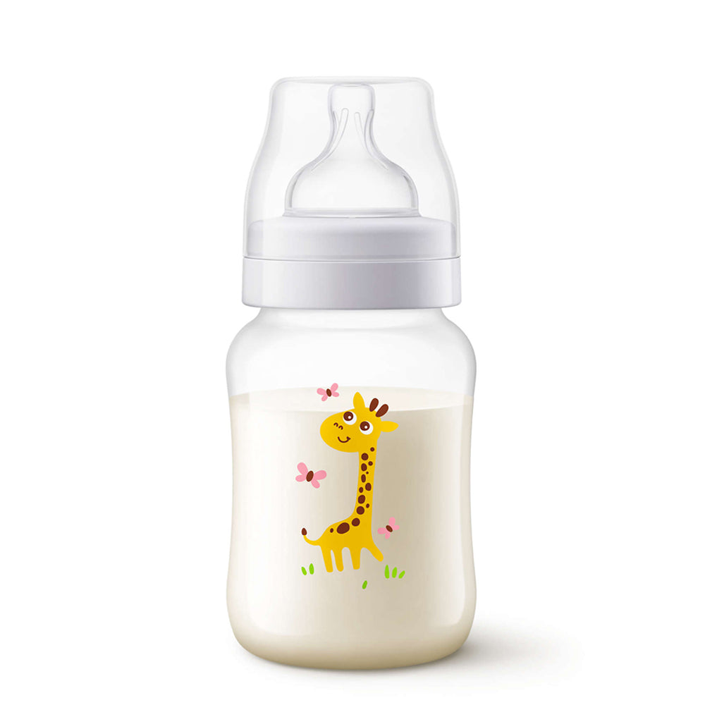 9oz Anti-colic Baby Bottle Giraffe