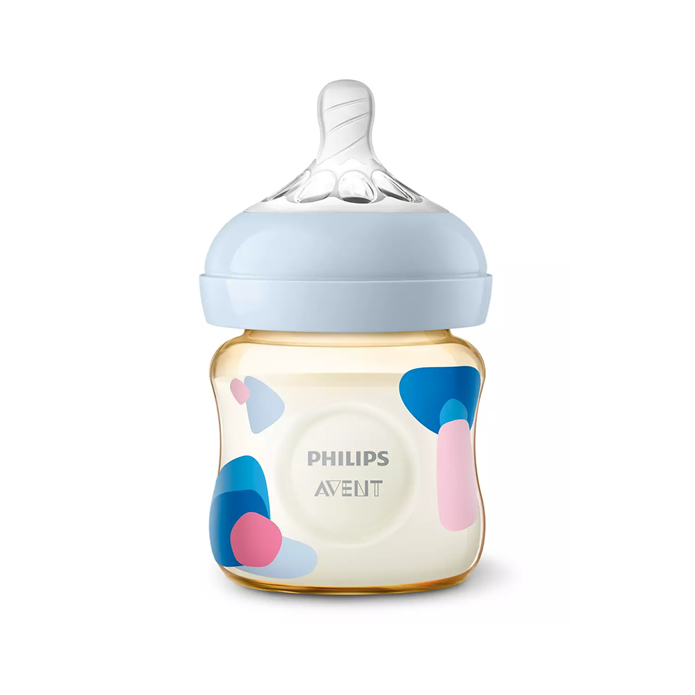 4oz Natural PPSU Premium Baby Bottle, 2-pack