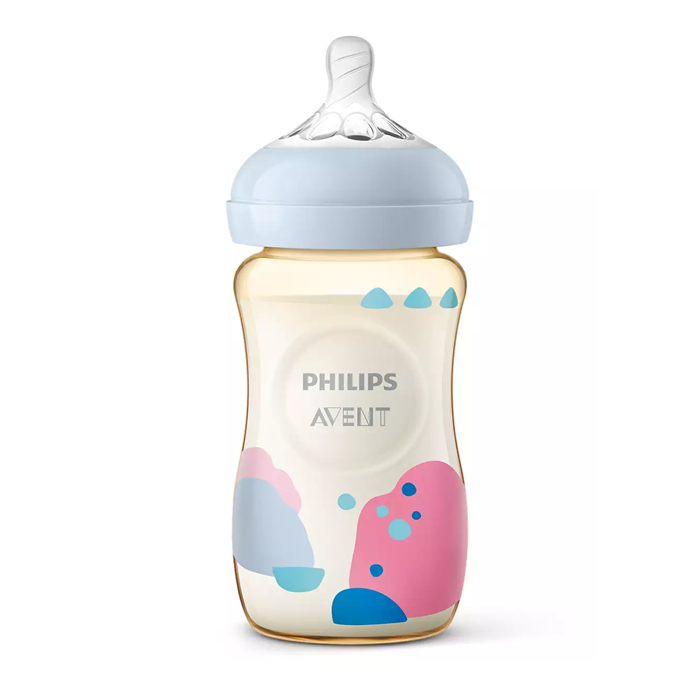 9oz Natural PPSU Premium Baby Bottle, 2-pack