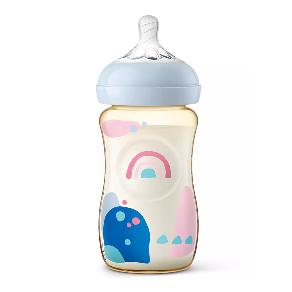 9oz Natural PPSU Premium Baby Bottle, 2-pack