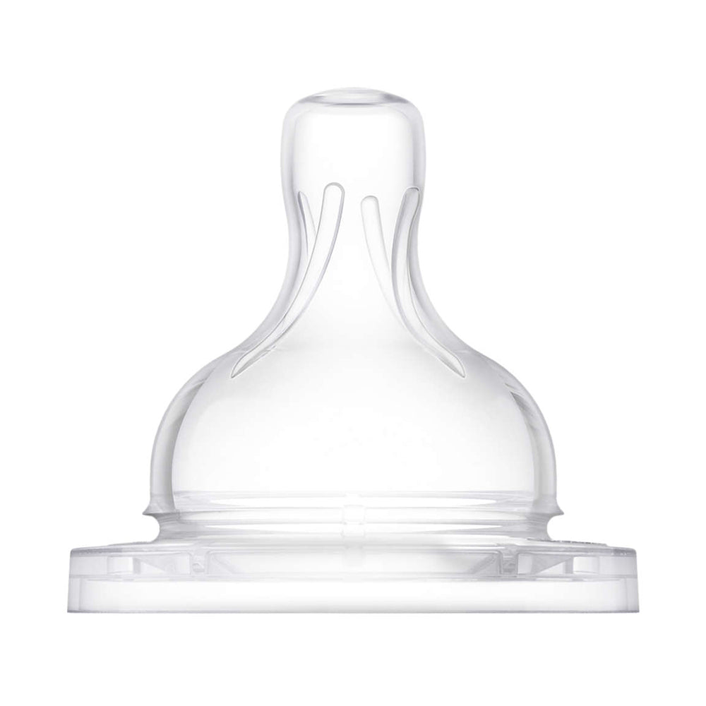 1m+ Anti-colic Slow Flow Nipples, 2-pack