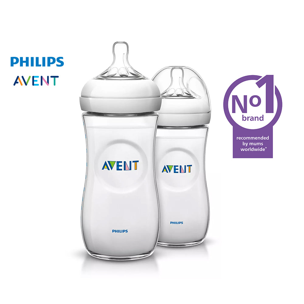 11oz Natural Baby Bottle, 2-pack