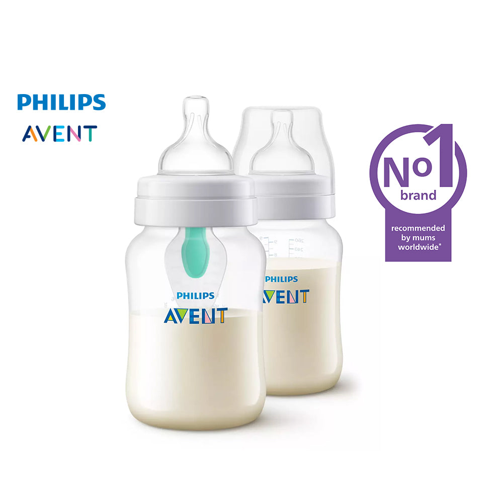 9oz Anti-colic Baby Bottle with AirFree™ Vent, 2-pack