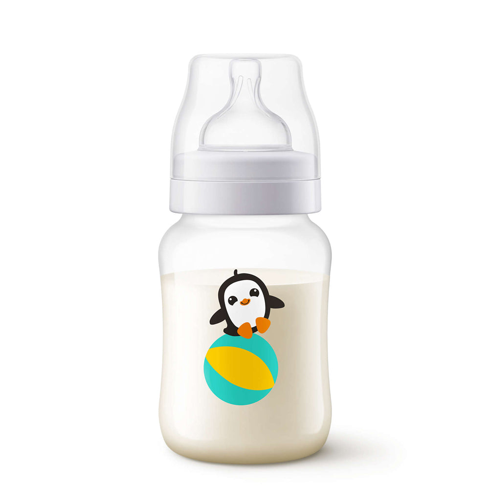 9oz Anti-colic Baby Bottle Penguin